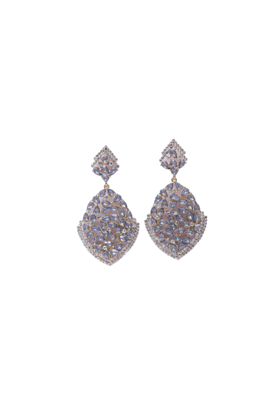 Namokriti Glam Stone-Studded Earrings – Sparkle Boldly at Every Occasion